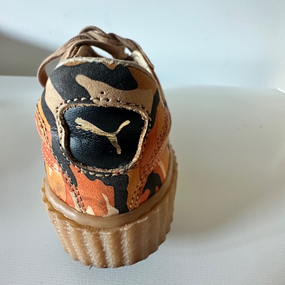 Puma Rihanna/Fenty Creepers Orange Cano - Picture 4 of 6